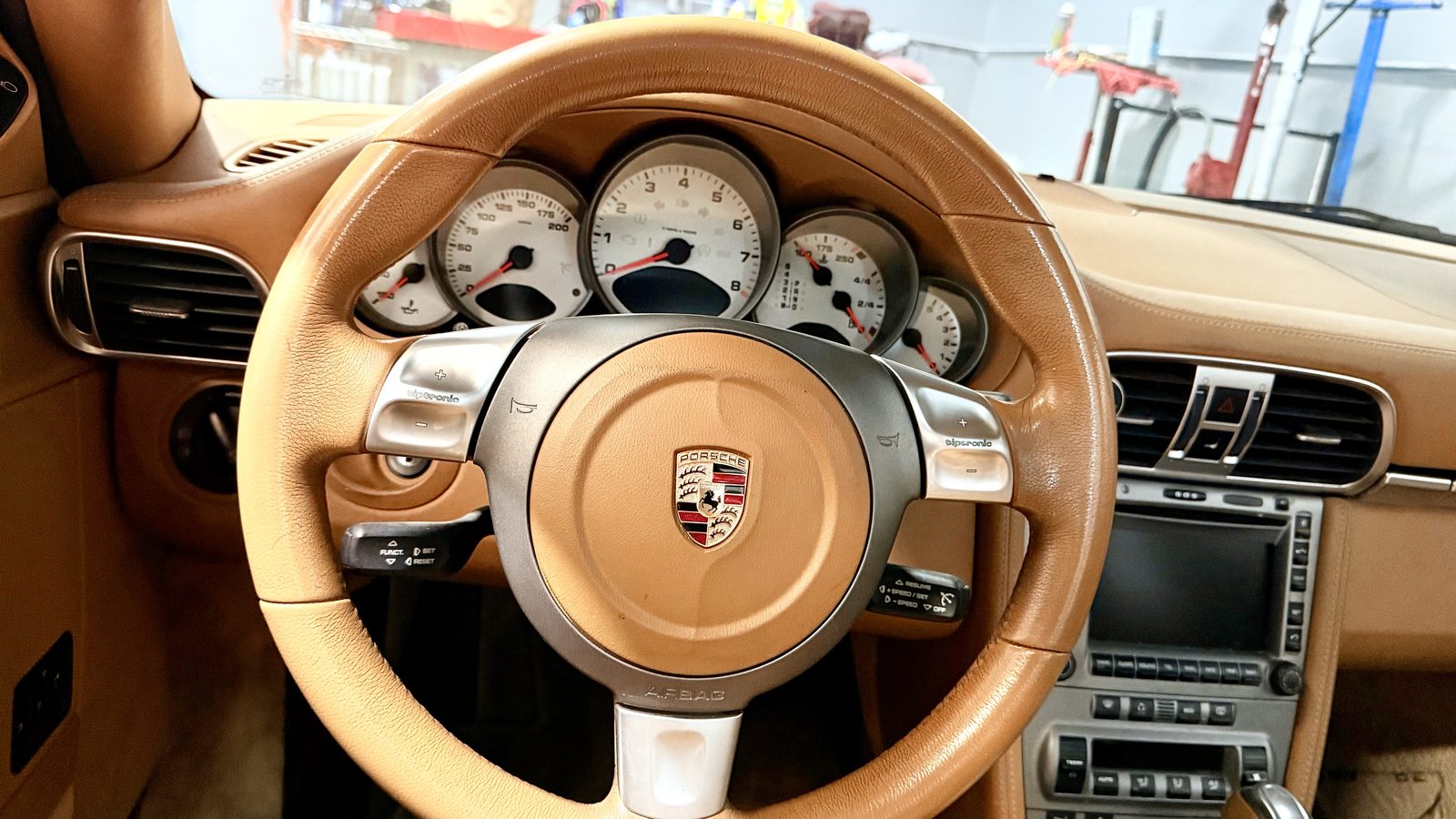 Porsche 911 inspection at German Auto Repair in Goleta